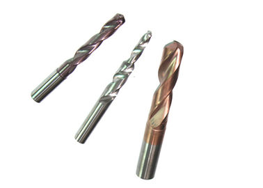 Solid Tungsten Carbide Drill Bits 3D Balzers Or TiSiN Coating Optional