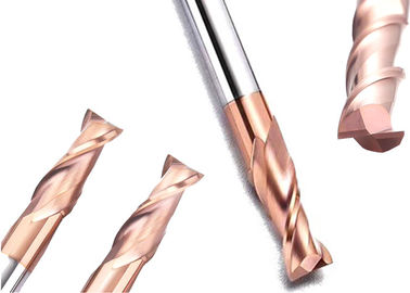 2 Flute CNC Milling Bits HRC55 Tungsten Carbide General Processing