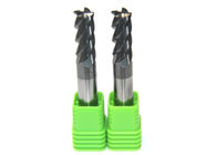 Tungsten Carbide Solid Milling Cutter 4 Flutes Nano Coated High Precision