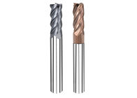 4 Flutes Square End Mill / Variable Spiral Solid Carbide End Mill Cutter
