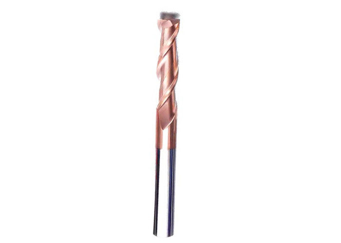 Two Flutes CNC End Mills For Tungsten Carbide General Processing