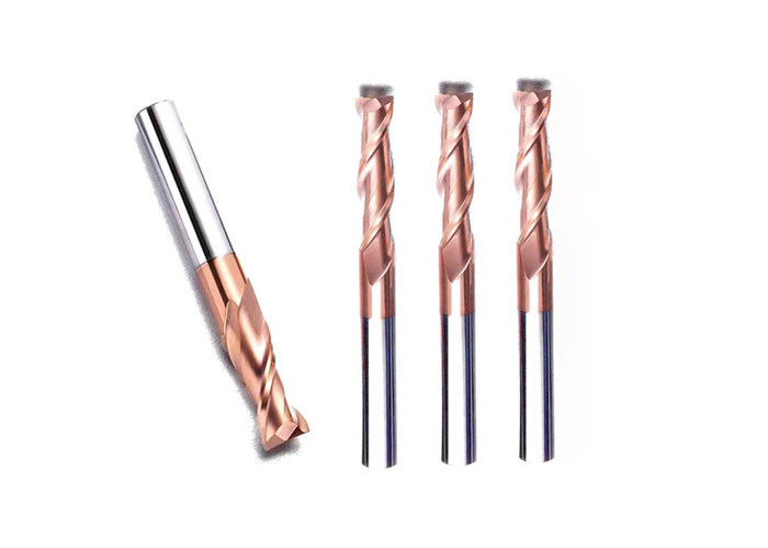 2 flute CNC End Mill Cutter Tungsten Carbide High Performance High Speed