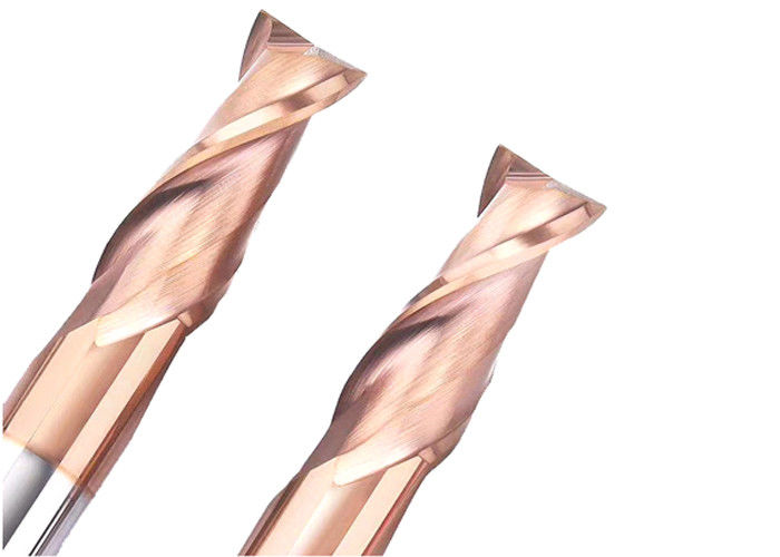 Two Flute CNC End Mill Tungsten Carbide High Performance Cutting Speed