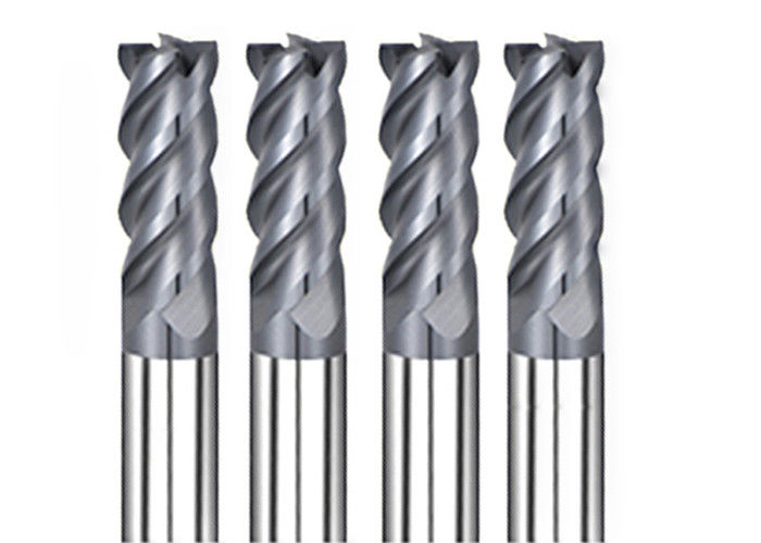 4 Flute Carbide End Mill High Speed High Hardness Long Service Life