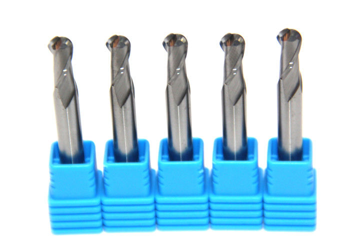 HRC50° High Efficient Aluminum Ball Nose Drill Bit Three Flute Ball Nose End Mill