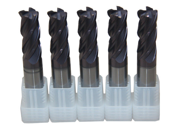 4 Flutes Corner Radius End Mill Cutter For Steel High Performance High Speed