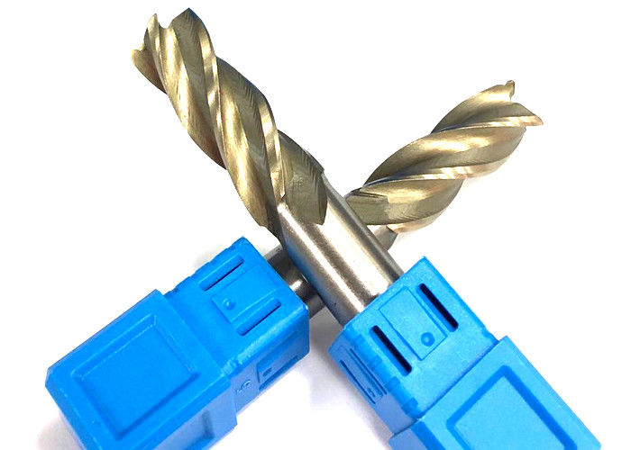 2 Flute 3 Flute TiSiN Coating Carbide End Mill Bits For HSS Cutting