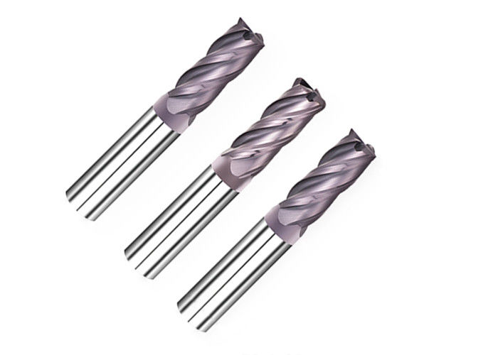Multi Flute Carbide End Mill Cutter For Precise Milling Of Hardened Steel And Other Materials