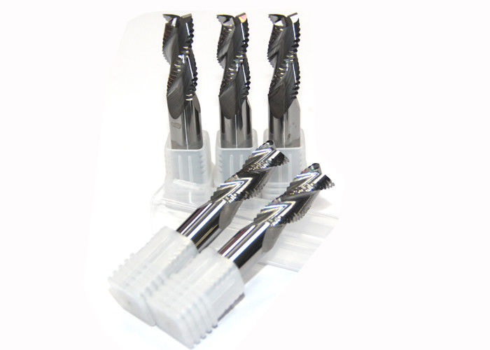 Roughing End Mill / 3 Flutes Solid Carbide Cutter Roughing Milling Cutter In Stock